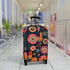 Luggage Cover, Floral Suitcase Cover, Travel Bag Protection. Unique Travel Gear. Mid-century Floral Design. Suitcase Identifier. Fashionable Luggage Cover