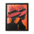 African American Artful Decor Gift. Gallery Canvas Wraps, Vertical Frame, Elegance in Silhouette,