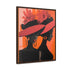 African American Artful Decor Gift. Gallery Canvas Wraps, Vertical Frame, Elegance in Silhouette,