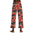 Men's Pajama Pants featuring a captivating fish pattern against a vibrant red background. Fish Pattern Sleepwear. Pajama gift.