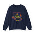Festive Mardi Gras Sweatshirt - "Bead Fetcher" Alligator Print - Customizable and Comfy Carnival Attire
