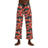 Men's Pajama Pants featuring a captivating fish pattern against a vibrant red background. Fish Pattern Sleepwear. Pajama gift.