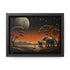 African Safari Dreams Matte Vertical Poster - Wildlife in Pictures Gallery Canvas Wraps, Horizontal Frame. home decor gift, unique wall art