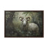 Sheep Wall Decor. Enchanted Forest Dream: Ethereal Sheep in Realistic Oil - Gallery Canvas Wraps, Horizontal Frame. Sheep wallart.